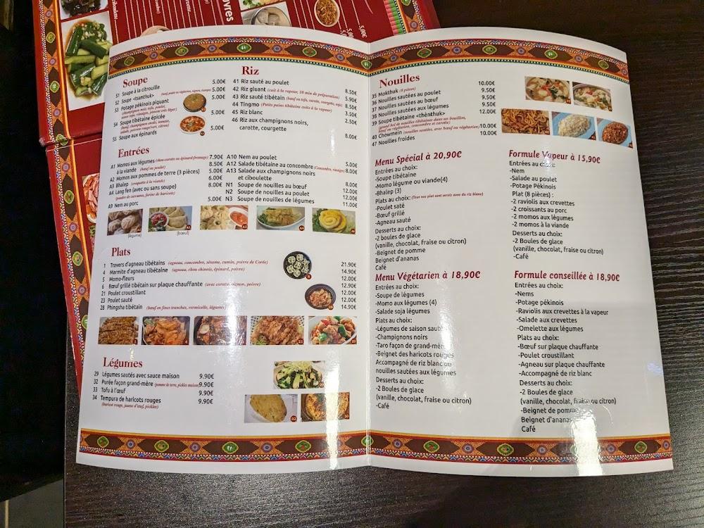 Restaurant Tibétain Pays des Neiges - Menu Image 4